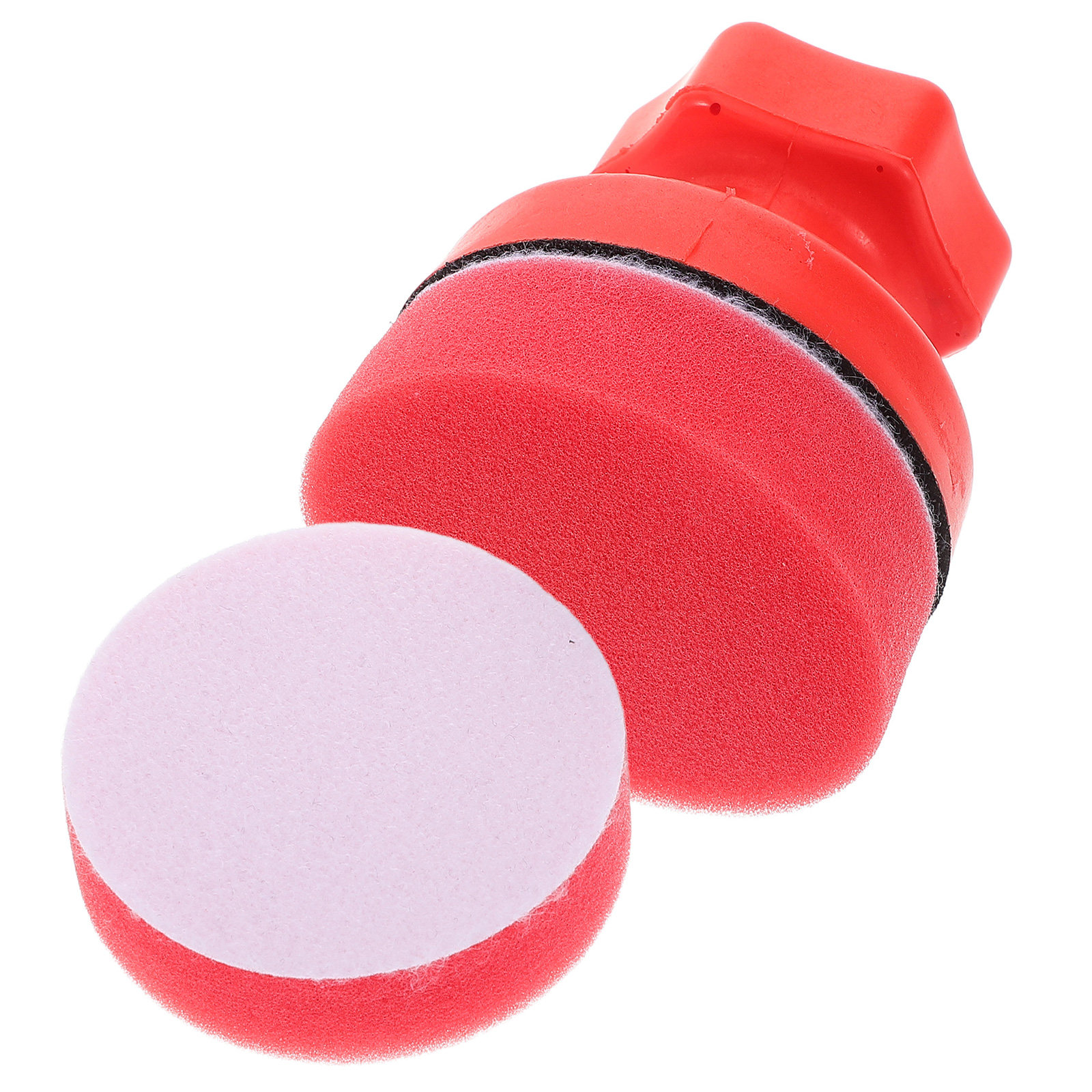 Polish Pad Set Buffer - 1Set Handheld Car Waxing Sponge Set