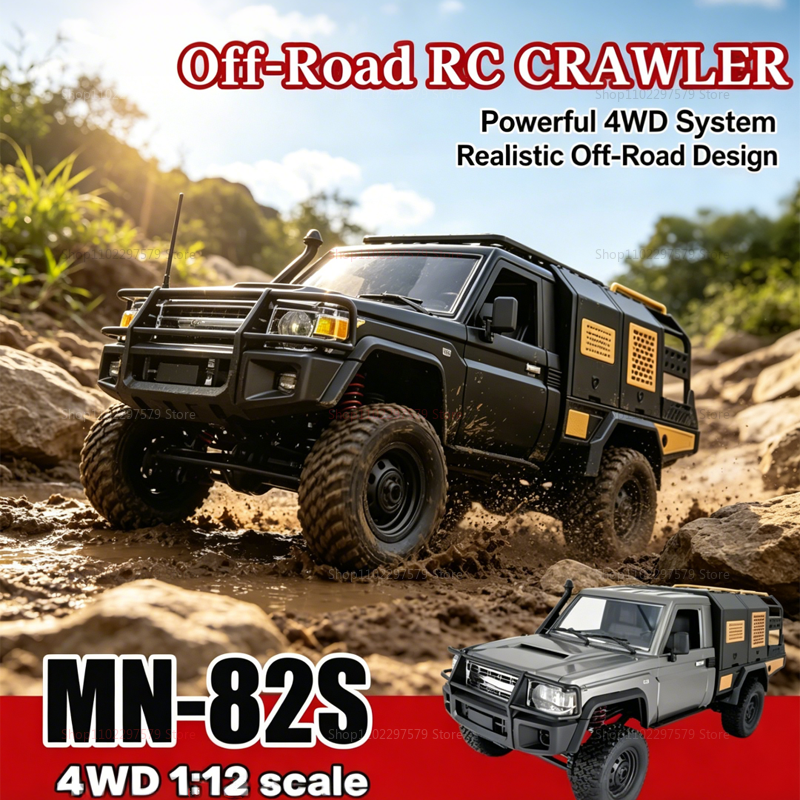Dirt Brush Interior - MN82 MN82S RC Crawler Truck 1/12