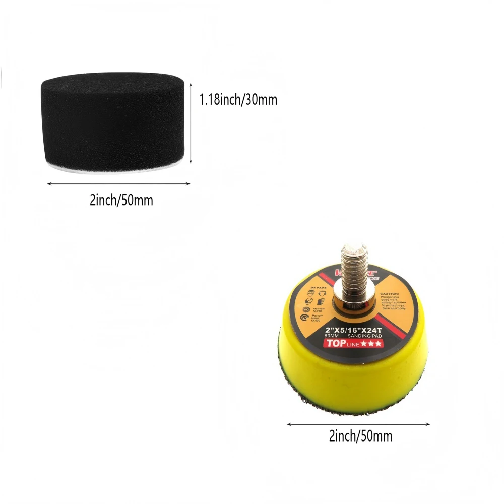 5/16 Pcs 2 Inch Polishing Spon - Polish Pad Set Buffer recensie en prijs