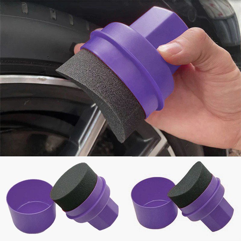 Curved Car Tire Waxing Sponge  - Wax Applicator Pad recensie en prijs