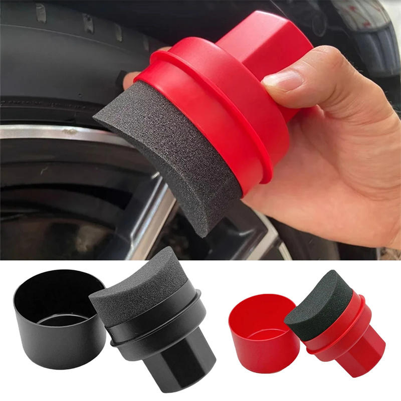 Curved Car Tire Waxing Sponge  - Wax Applicator Pad recensie en prijs
