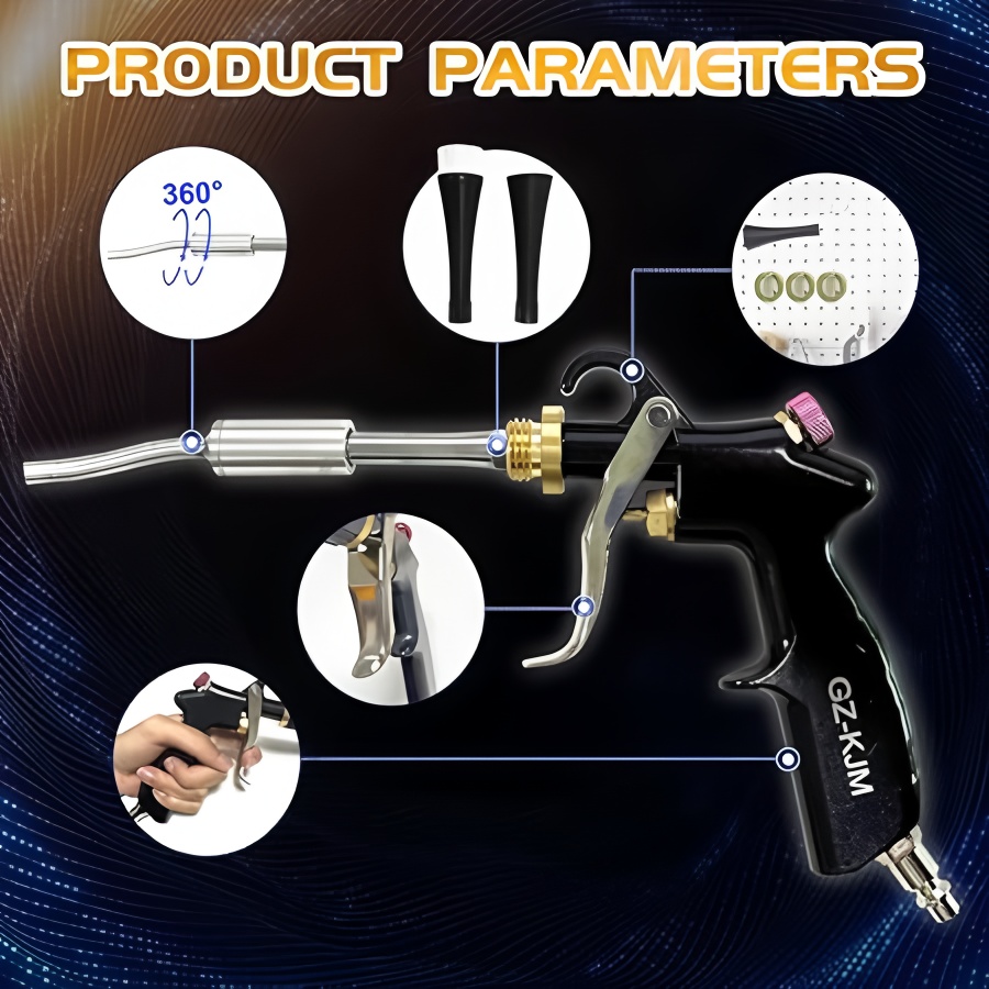 Air Blow Gun Car Interior Clea - Dirt Brush Interior recensie en prijs