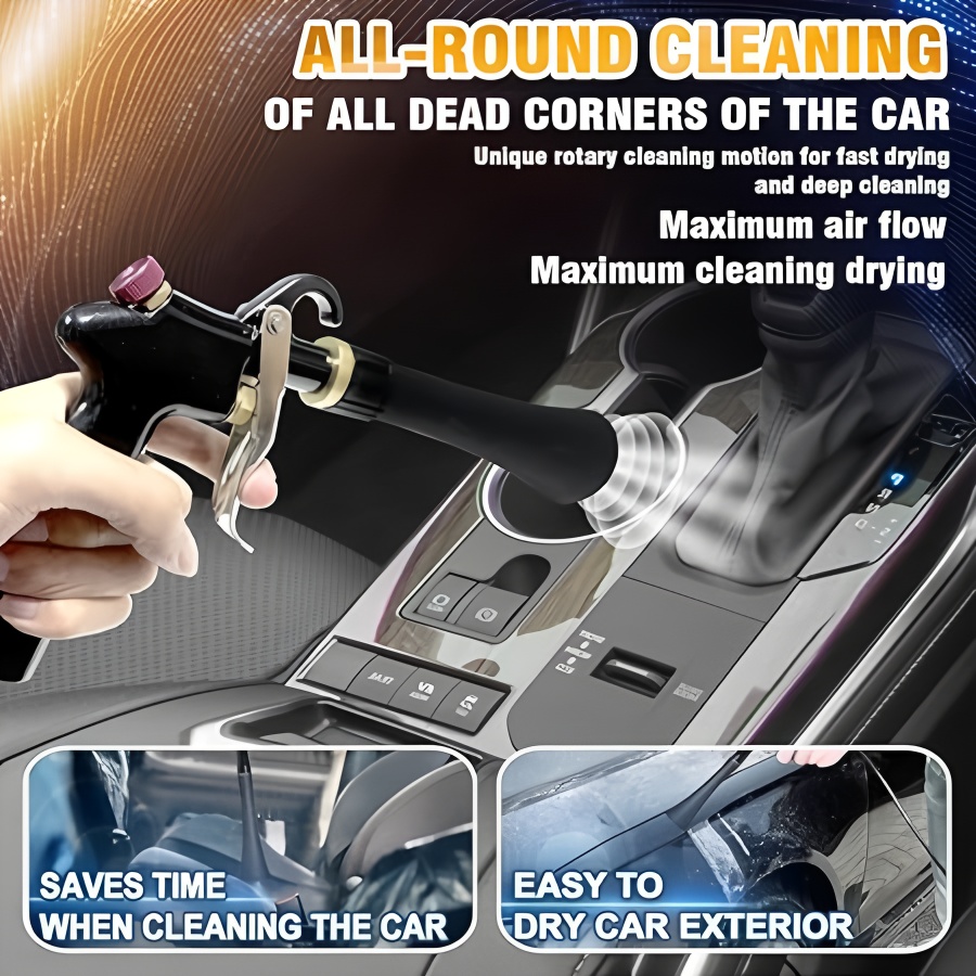 Air Blow Gun Car Interior Clea - Dirt Brush Interior recensie en prijs
