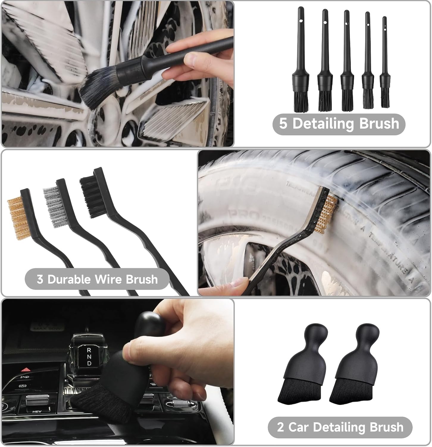 Car Detailing Kit, 36Pcs Profe - Interior Detailing Kit recensie en prijs