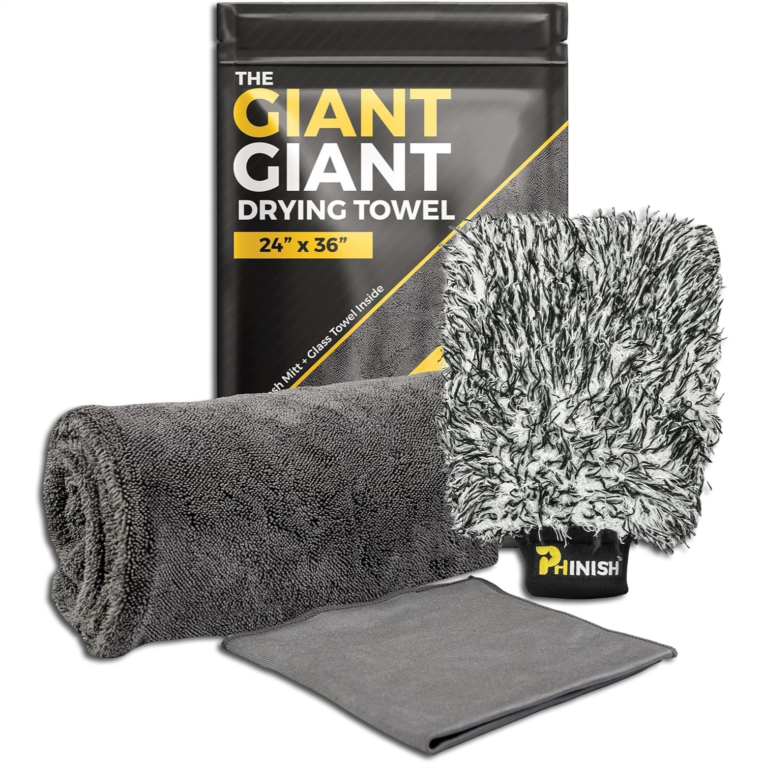 24x36 Car Drying Towel 1200 GS - Microfiber Towel Detailing recensie en prijs