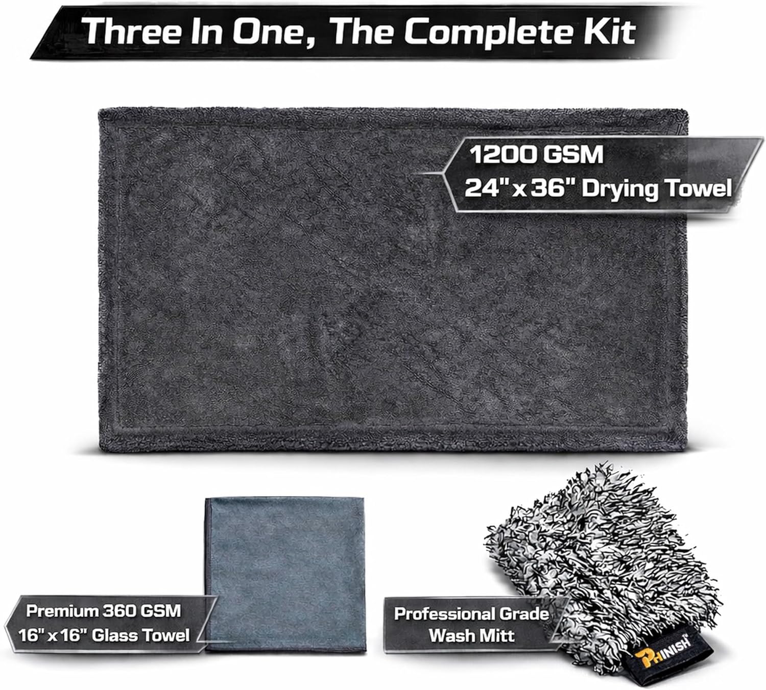 24x36 Car Drying Towel 1200 GS - Microfiber Towel Detailing recensie en prijs