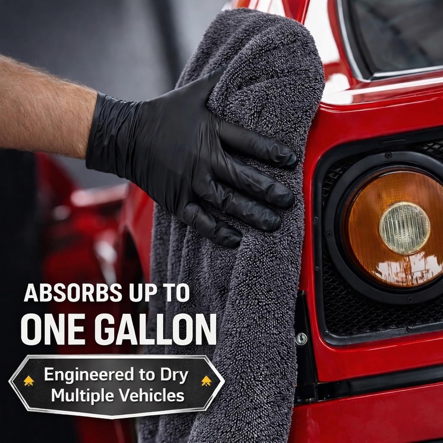 24x36 Car Drying Towel 1200 GS - Microfiber Towel Detailing recensie en prijs