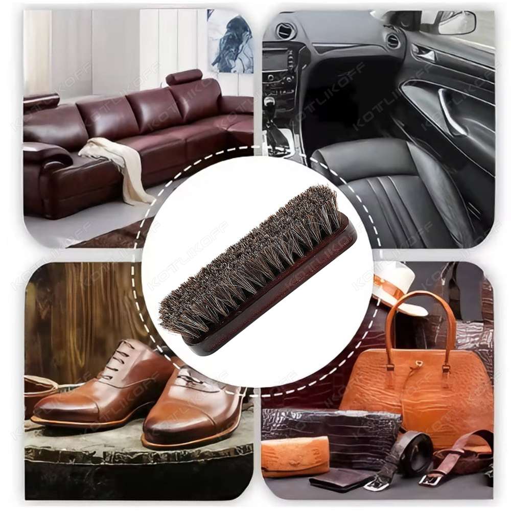 Premium Horsehair Shoe Brush F - Dirt Brush Interior recensie en prijs