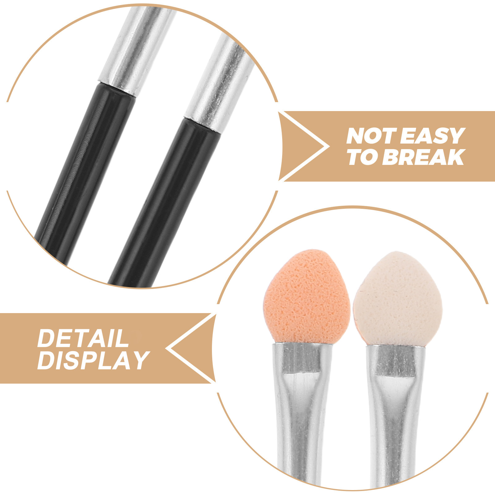 100Pcs Mini Sponge Brush Set f - Detailing Brush Set recensie en prijs