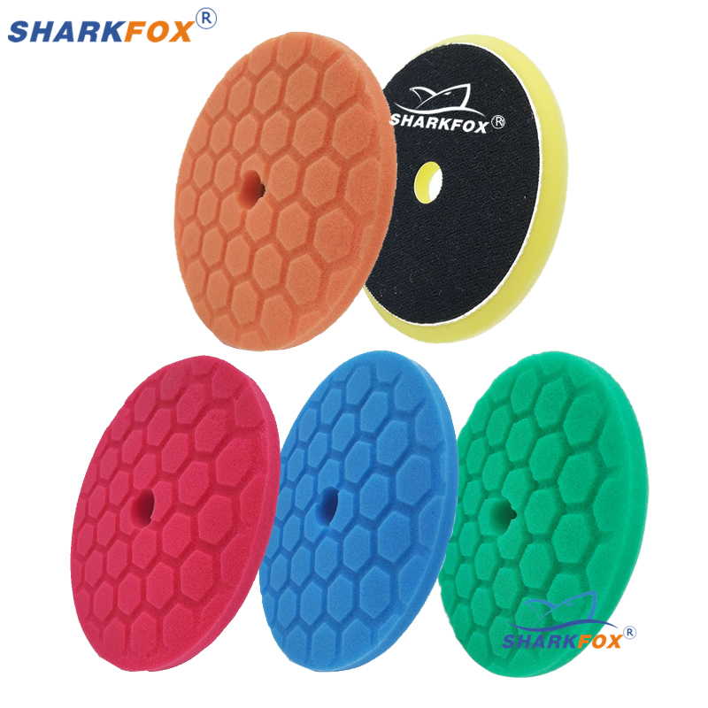Sharkfox 5 pieces/set 5 Inch(1 - Polish Pad Set Buffer recensie en prijs