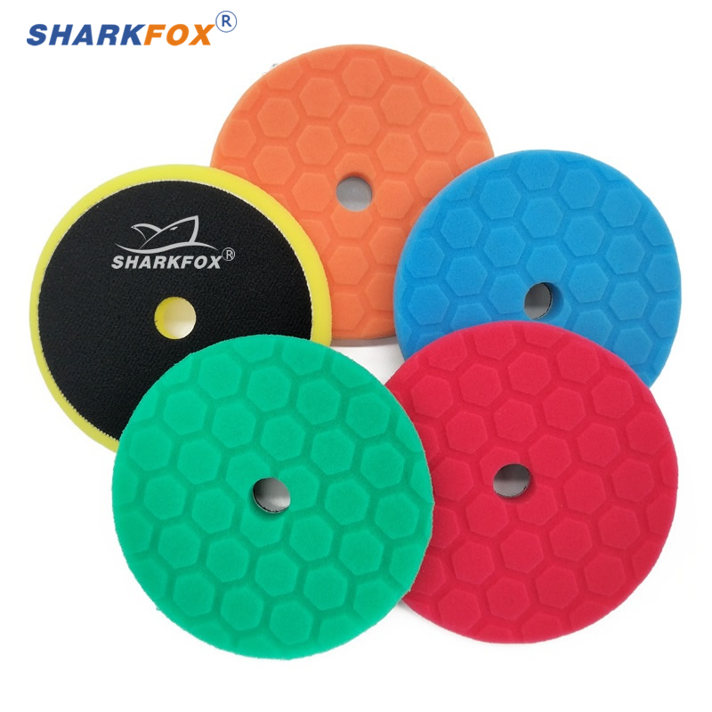 Sharkfox 5 pieces/set 5 Inch(1 - Polish Pad Set Buffer recensie en prijs