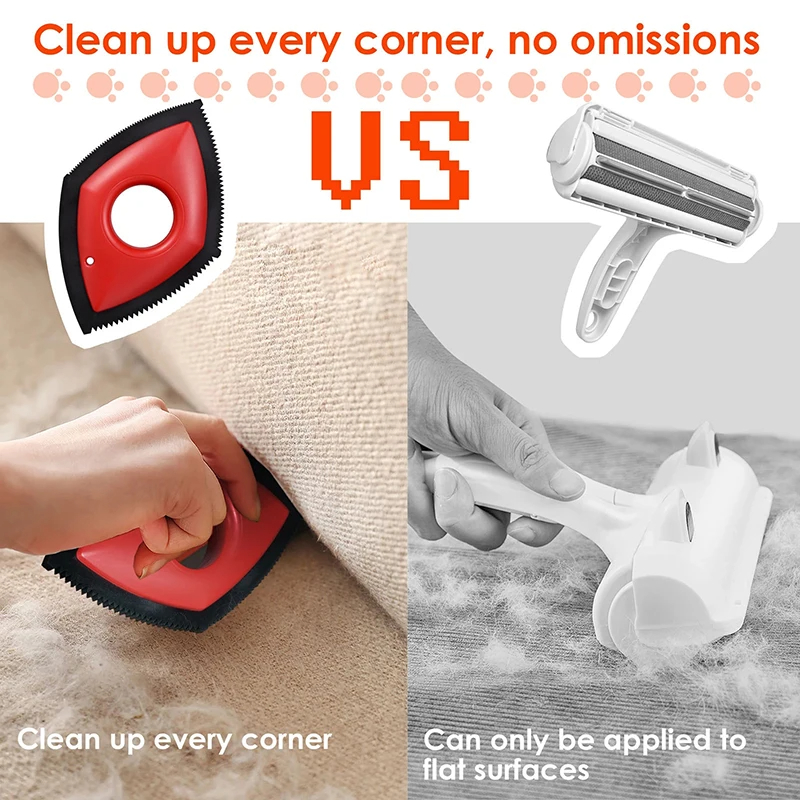 4 Modes Pet Hair Remover Comb  - Seat Cleaner Fabric recensie en prijs