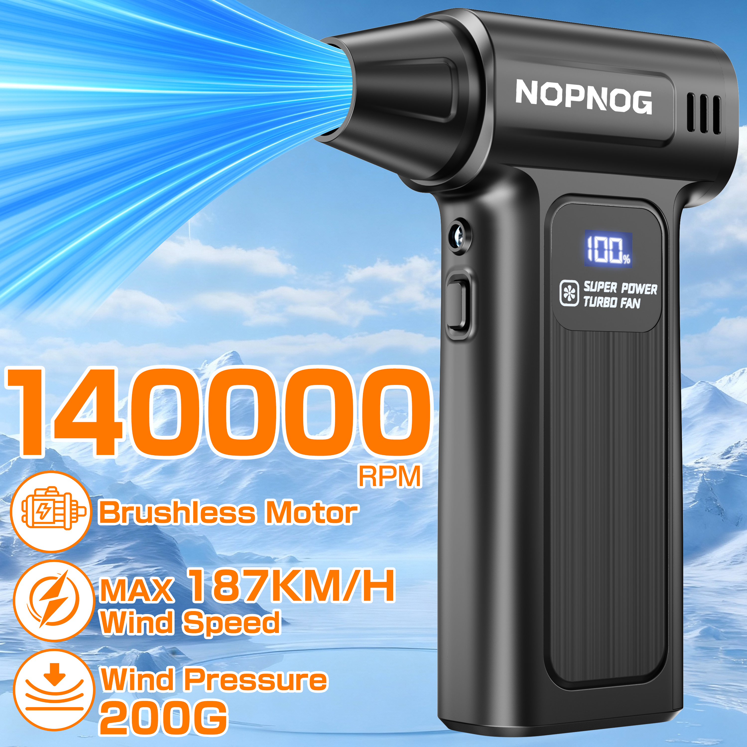 Blower Tools Turbo Fan Electri - Dryer Car Blower recensie en prijs