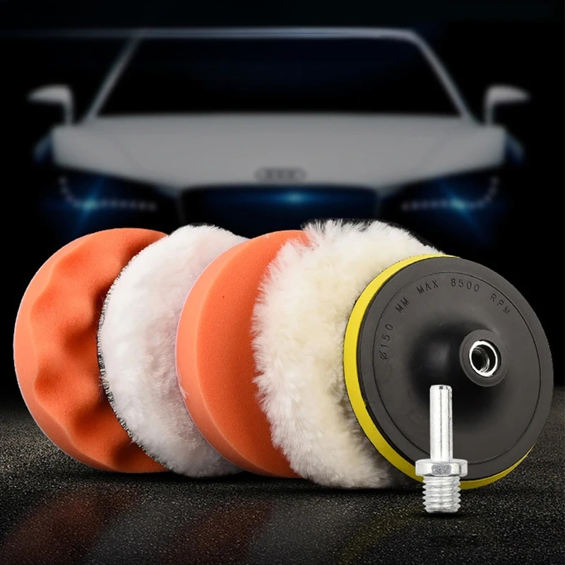 6pcs/set Car Polishing Sponge  - Polish Pad Set Buffer recensie en prijs
