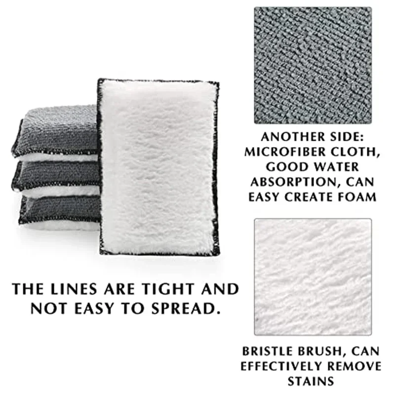 10Pcs Soft Double-Side Microfi - Leather Cleaner Interior recensie en prijs