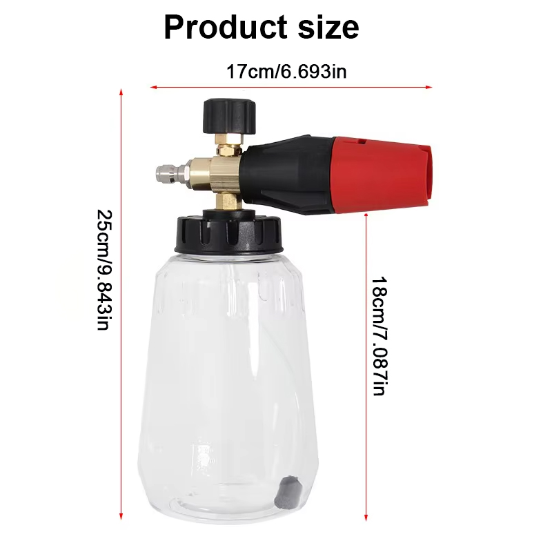 High Pressure PA Foam Cannon   - Pressure Washer Foam Gun recensie en prijs
