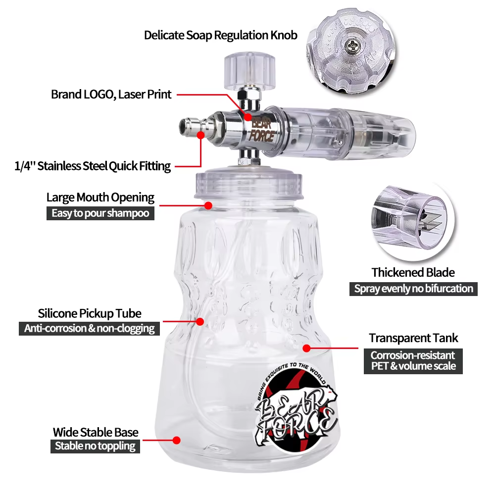 Pressure Washer Aluminum Foam  - Foam Cannon Car Wash recensie en prijs