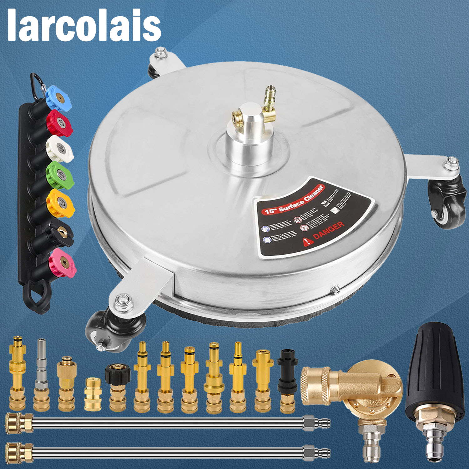 4000PSI 15 Inch Pressure Washe - Wheel Cleaner Alloy recensie en prijs