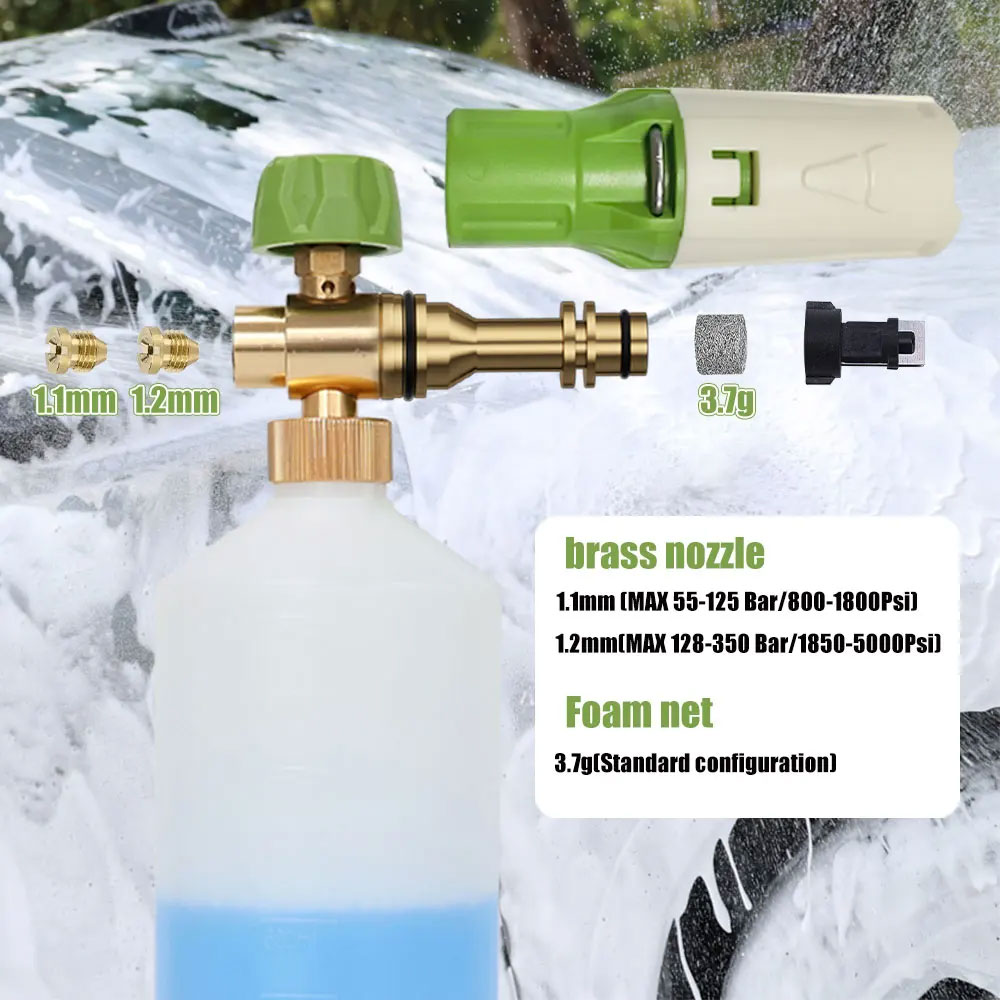 Aluminum Foam gun Lance Foam c - Foam Cannon Car Wash recensie en prijs