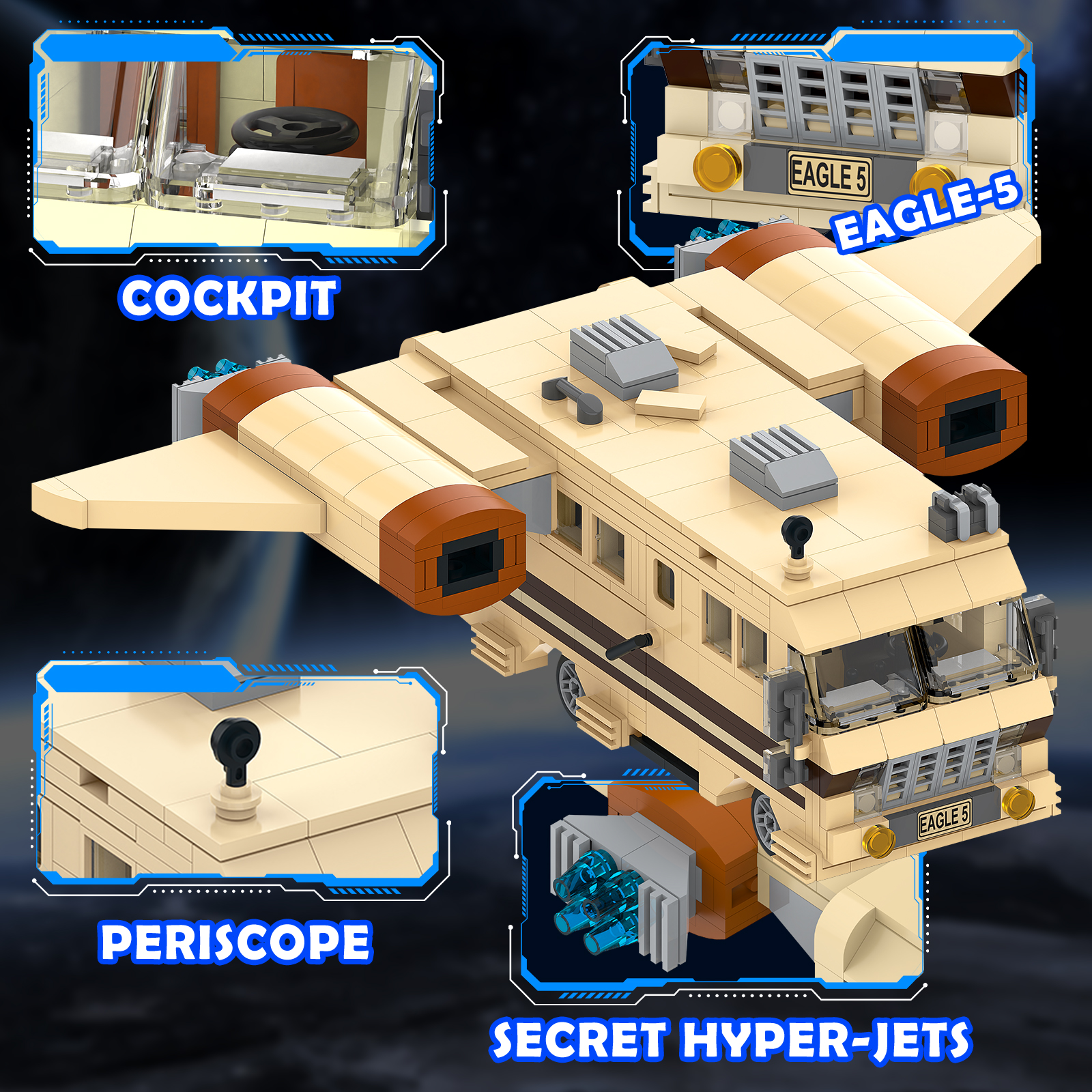 Space Balls Eagle 5 Building B - Interior Detailing Kit recensie en prijs