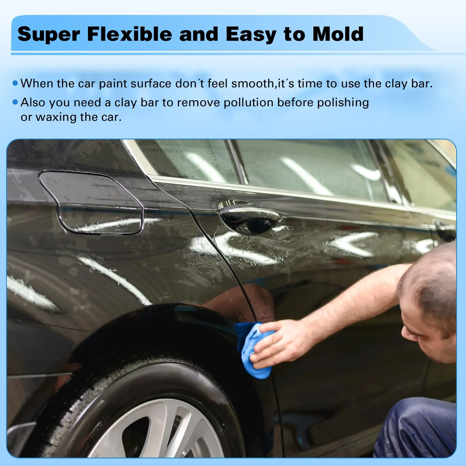 1-10Pcs Car Cleaning Clay Bar  - Clay Bar Lubricant recensie en prijs