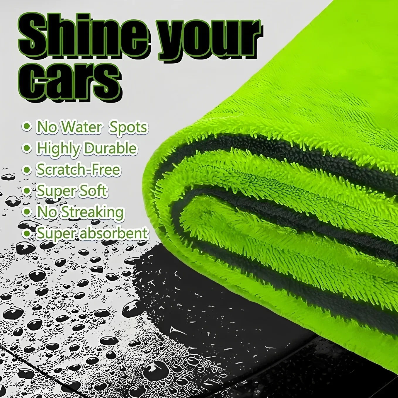 Microfiber Car Wash Towel Doub - Microfiber Towel Detailing recensie en prijs
