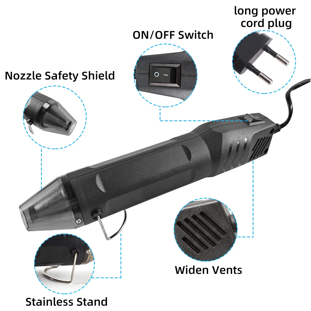 300W EU Hot Air Gun Soldering  - Dryer Car Blower recensie en prijs