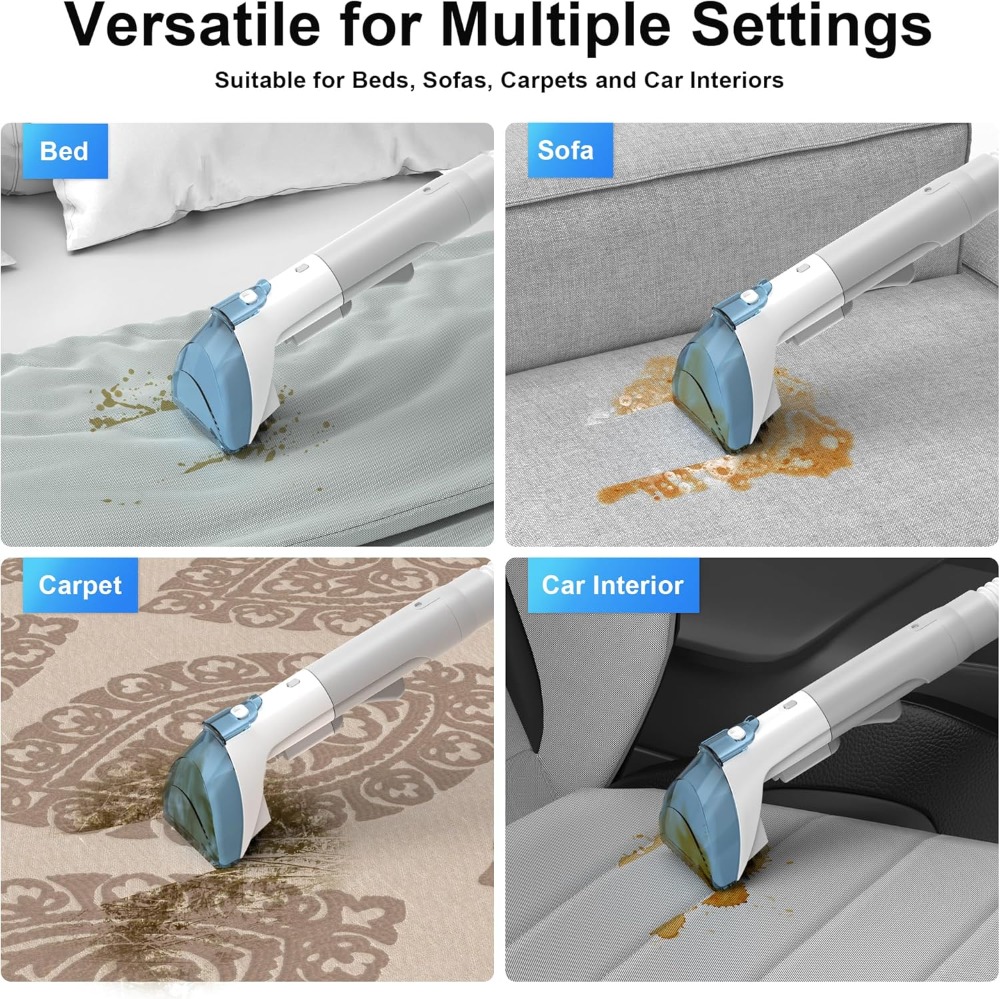 450W Carpet Cleaner Machine Up - Seat Cleaner Fabric recensie en prijs