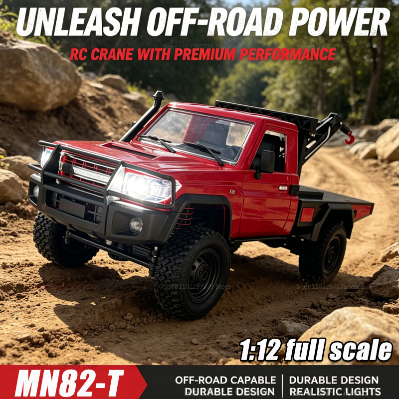New MN82T RC Crawler 2.4G 4WD  - Dirt Brush Interior recensie en prijs
