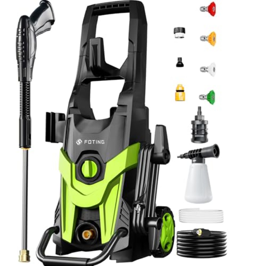 Power waher 4300PSI with 4 Qui - Foam Cannon Car Wash recensie en prijs