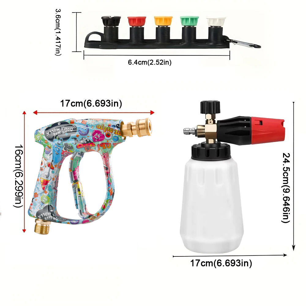Home use graffiti pressure was - Pressure Washer Foam Gun recensie en prijs