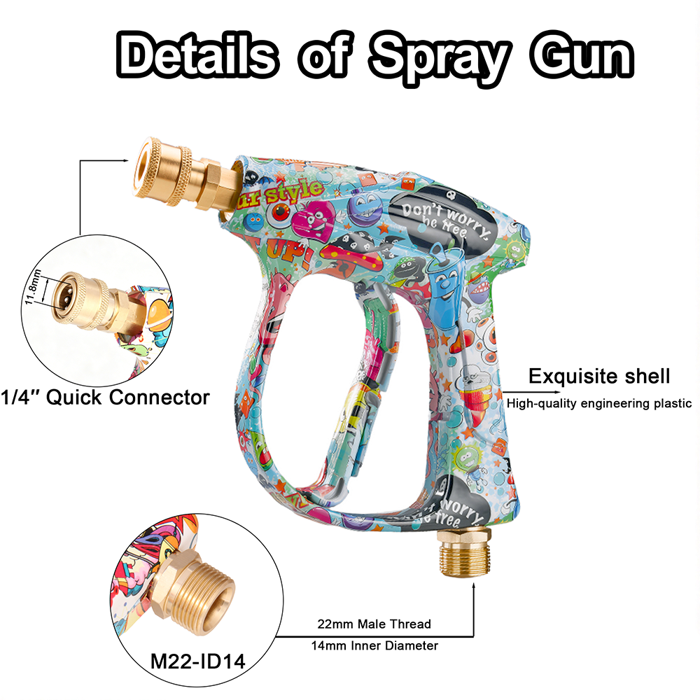 Home use graffiti pressure was - Pressure Washer Foam Gun recensie en prijs