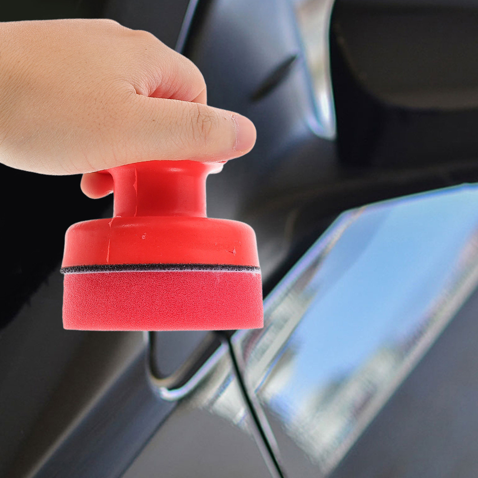 1Set Handheld Car Waxing Spong - Polish Pad Set Buffer recensie en prijs