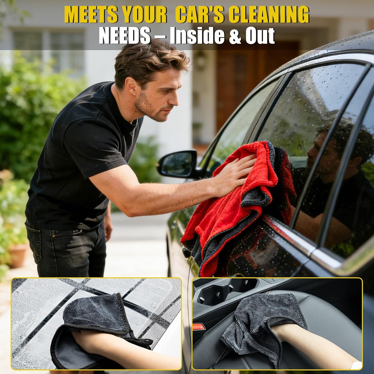 3-Pack Car Drying Towel Microf - Microfiber Towel Detailing recensie en prijs