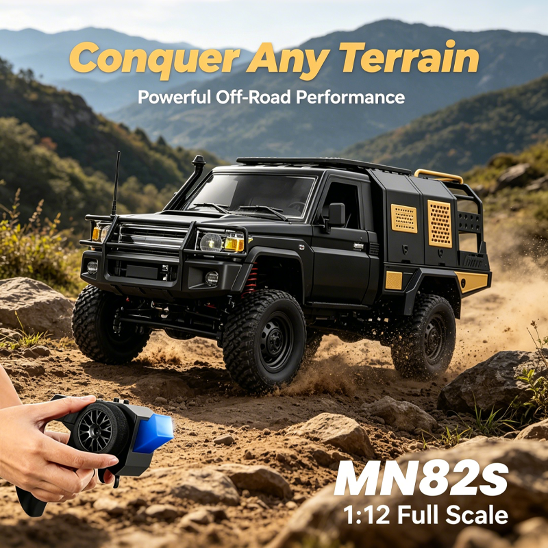New MN82S MN82T RC Crawler 1/1 - Dirt Brush Interior recensie en prijs