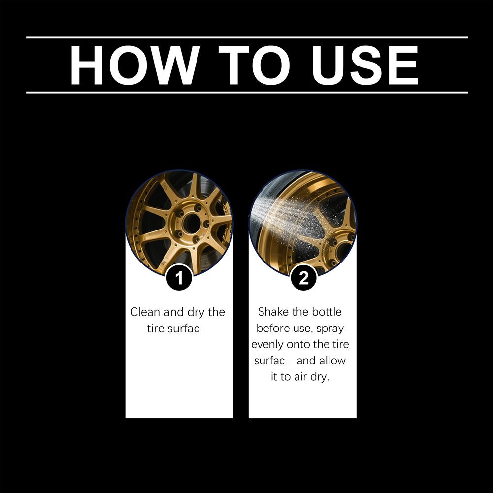 Tyre Gloss Tire Coating Spray  - Tire Shine Spray Sealant recensie en prijs