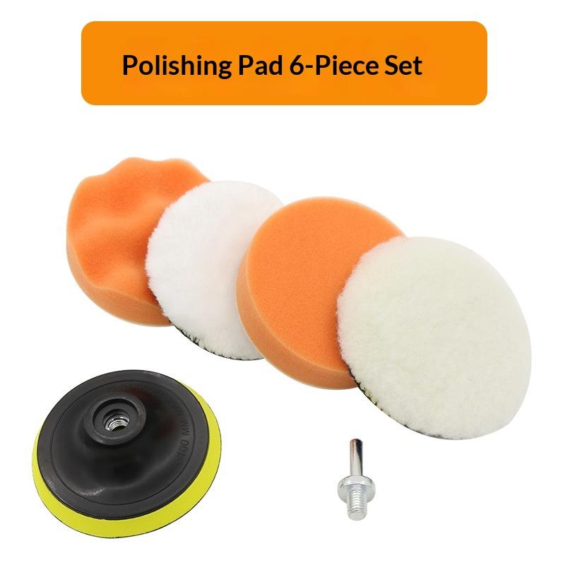6Pcs Foam Pad Buffer Kit Polis - Polish Pad Set Buffer recensie en prijs