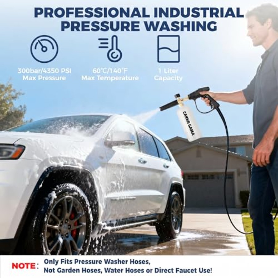 for Pressure Washer, Industria - Foam Cannon Car Wash recensie en prijs