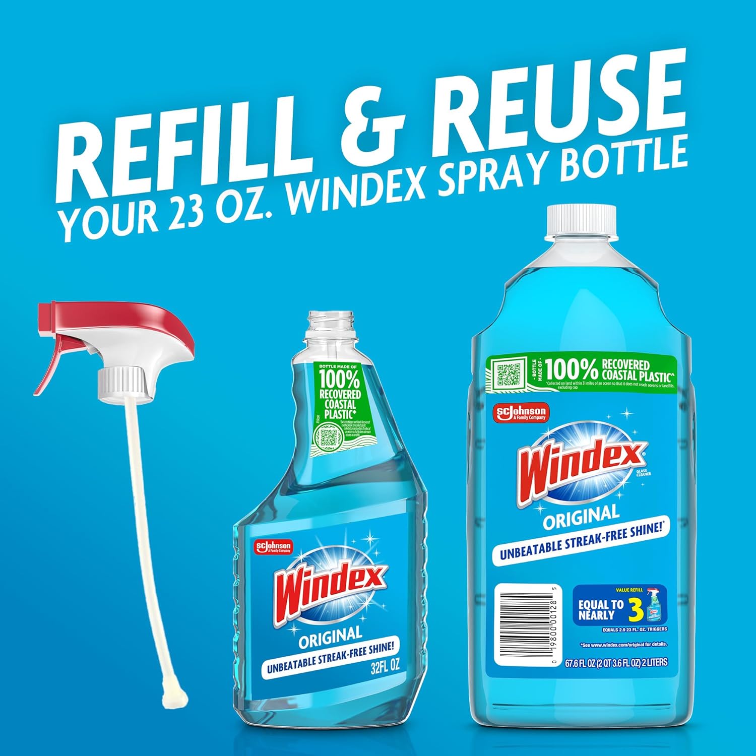 Glass and Window Cleaner Refil - Glass Cleaner Streak recensie en prijs