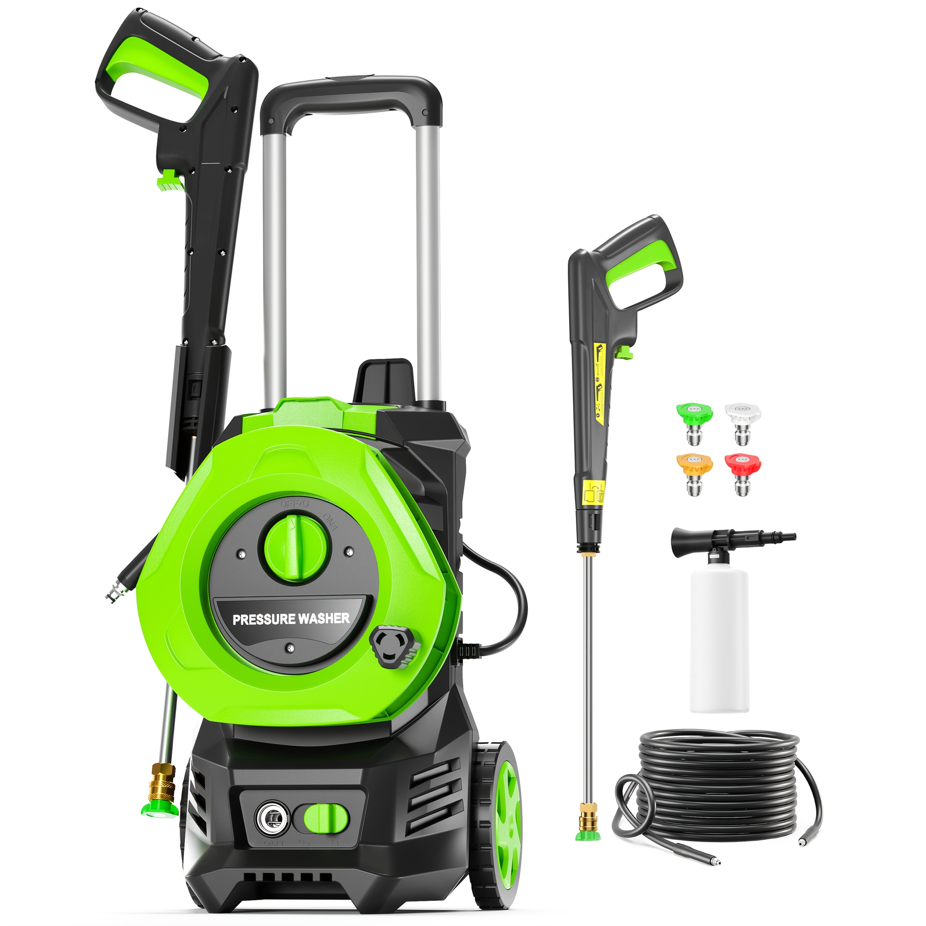 Electric Pressure Washer Power - Foam Cannon Car Wash recensie en prijs