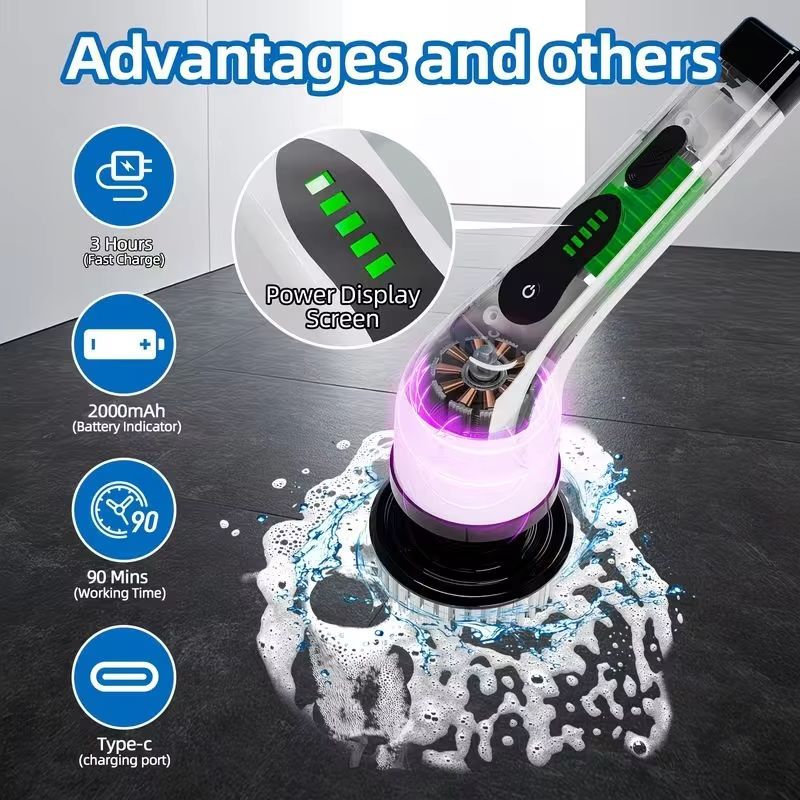Wireless Electric Spin Scrubbe - Car Cleaning Brush recensie en prijs