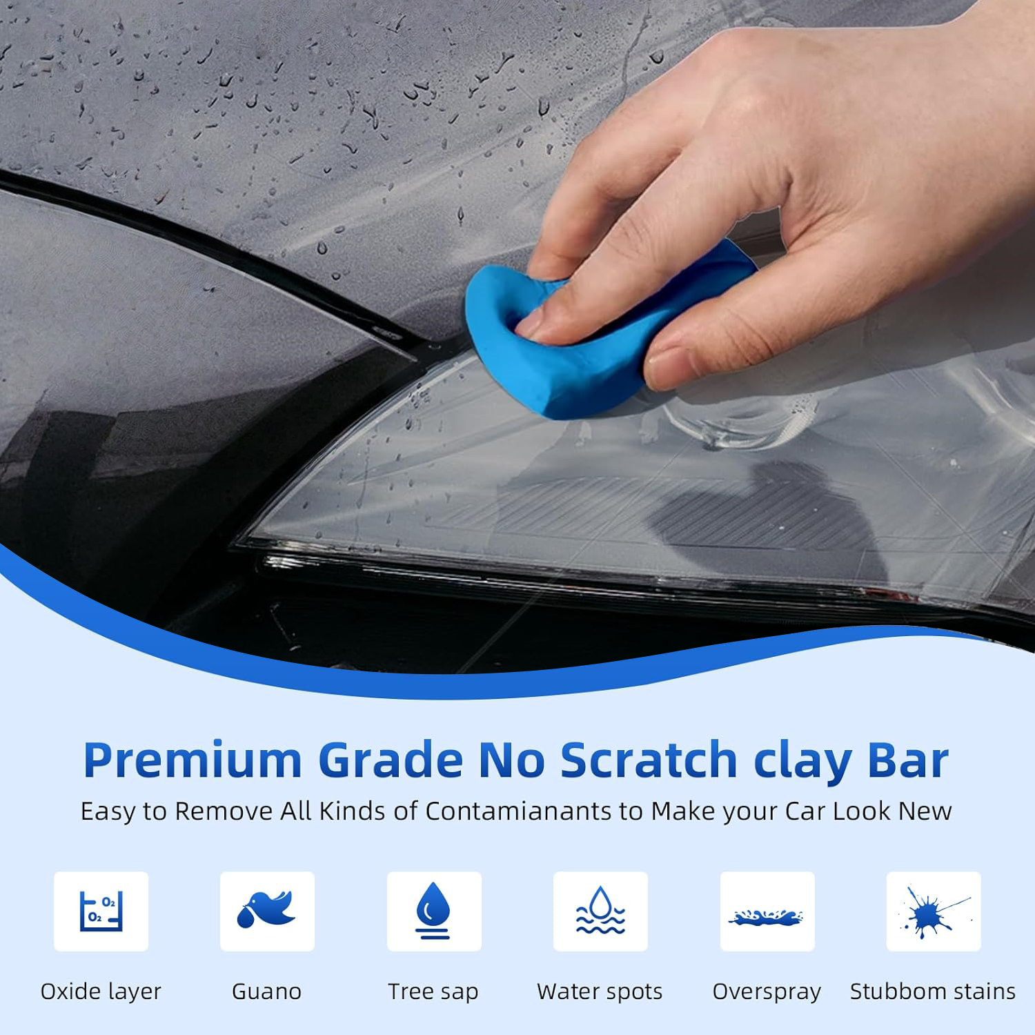 SIKEZHAN Magic Car Clay Bar fo - Clay Bar Lubricant recensie en prijs
