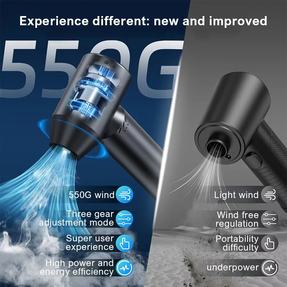 High-Speed 80000RPM Turbo Jet  - Dryer Car Blower recensie en prijs