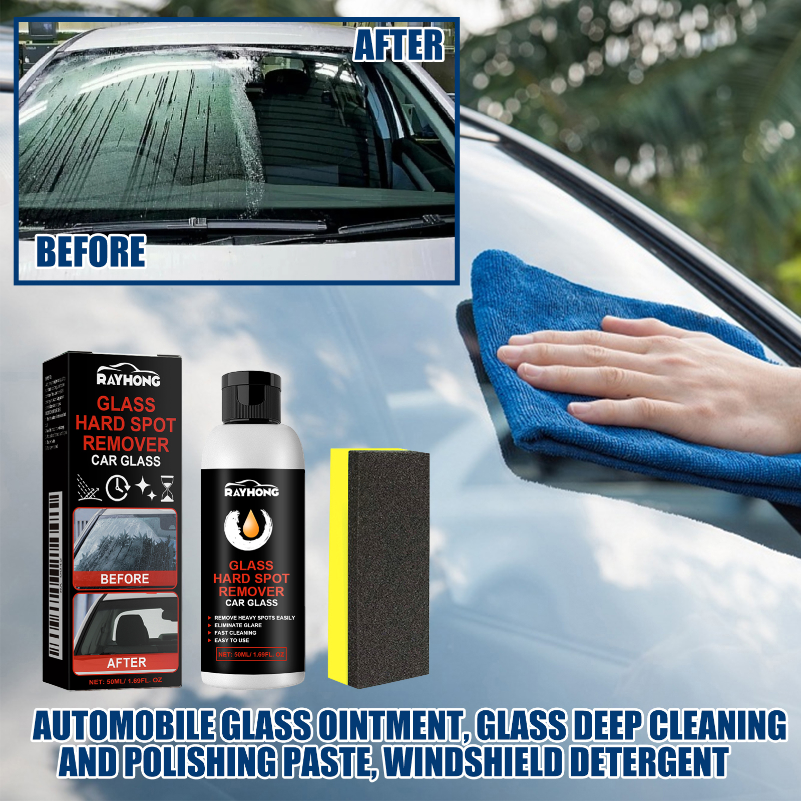 Car Glass Polishing Paste Wind - Car Shampoo Ph recensie en prijs