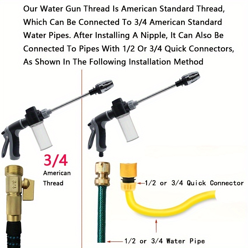 High-Pressure Car Washing Wate - Pressure Washer Foam Gun recensie en prijs