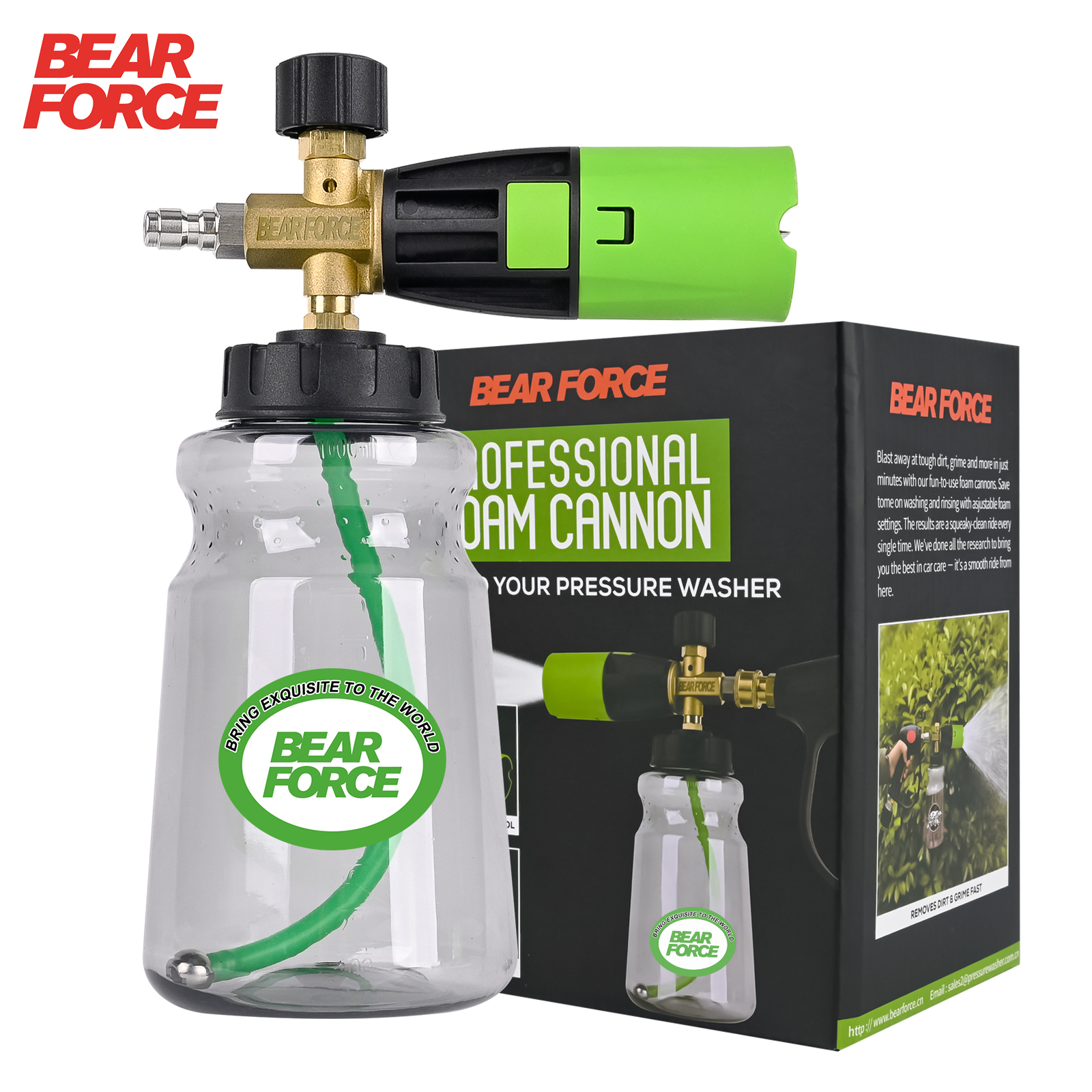 BEAR FORCE Innovative Pressure - Foam Cannon Car Wash recensie en prijs