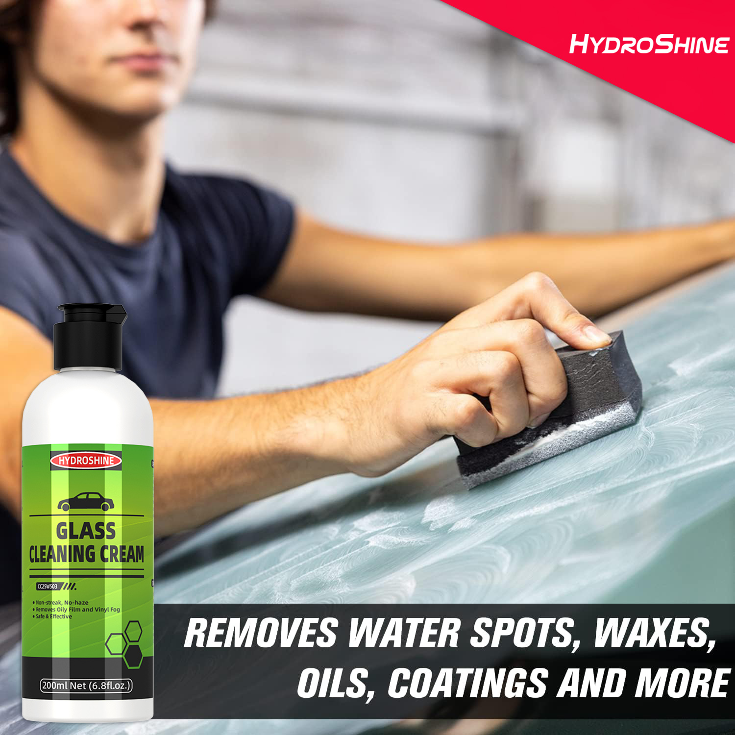 Hydroshine Car Glass Oil Film  - Glass Cleaner Streak recensie en prijs