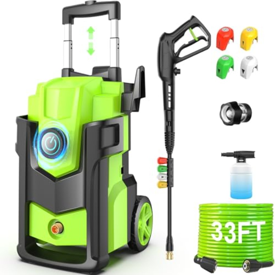Prure Cleaner 5000PSI, Heavy D - Foam Cannon Car Wash recensie en prijs