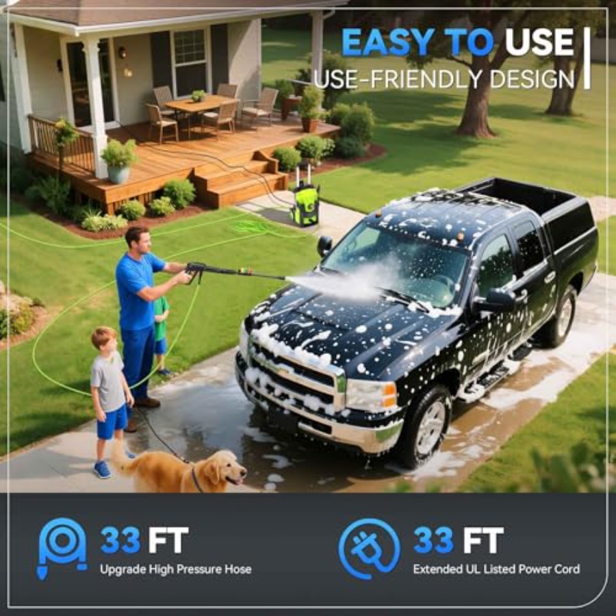 Prure Cleaner 5000PSI, Heavy D - Foam Cannon Car Wash recensie en prijs
